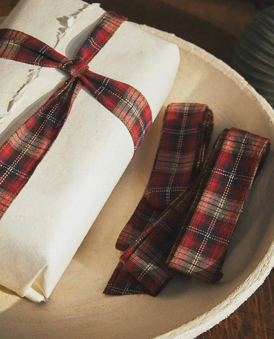 CHRISTMAS CHECK BOW